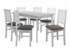 Eetkamerset Victorville 264 (Wit)