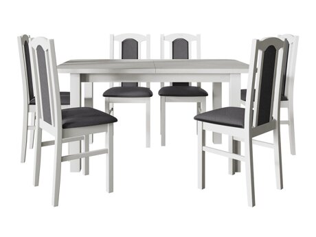 Eetkamerset Victorville 273 (Wit)