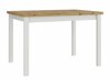 Eetkamerset Victorville 281 (Wit + Artisan eiken)