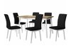 Eetkamerset Victorville 285 (Artisan eiken + Wit)