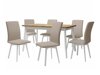 Eetkamerset Victorville 291 (Artisan eiken + Wit)