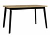 Eetkamerset Victorville 292 (Artisan eiken + Zwart)
