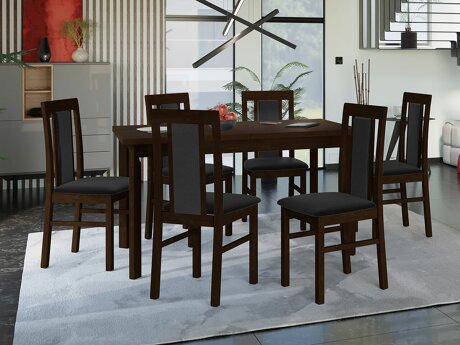 Eetkamerset Victorville 293 (Moer)