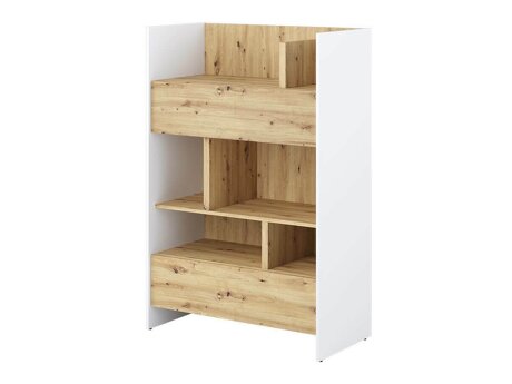 Boekenkast Concept Lenart IX (Wit + Artisan eiken)
