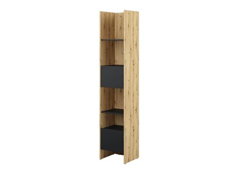 Boekenkast Concept Lenart VI (Artisan eiken + Zwart)
