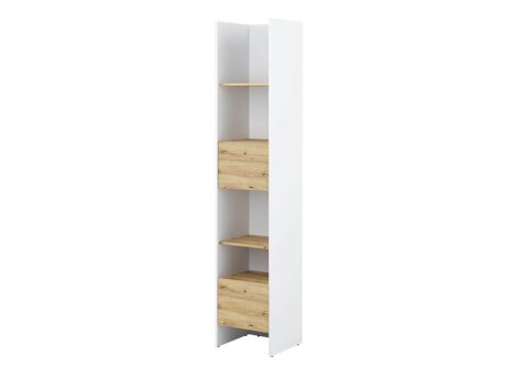 Boekenkast Concept Lenart VI (Wit + Artisan eiken)