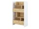 Boekenkast Concept Lenart X (Wit + Artisan eiken)