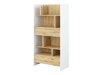 Boekenkast Concept Lenart XI (Wit + Artisan eiken)