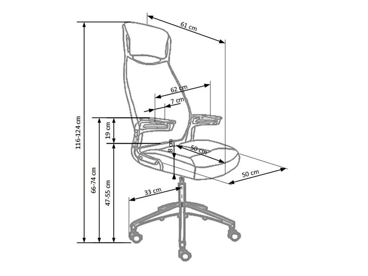 Kontorstol Houston 245