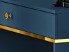 Sminkebord Flonovu 108 (Mørkeblå + Gylden)
