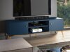 TV-meubel Flonovu 104 (Donkerblauw + Gouden)