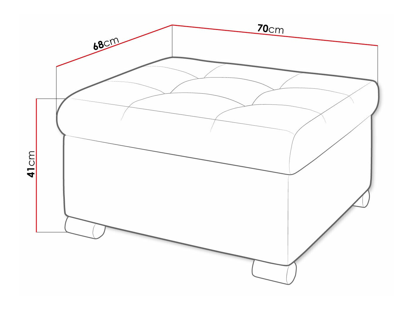 Puf Comfivo Gemma (Horton 204.10)