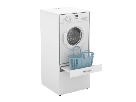 Reol til badeværelse Novdele 102 (Hvid)