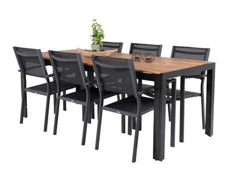 Tafel en stoelen set Dallas 3881