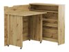 Hjørneskrivebord Concept Pro Lenart II (Artisan eg)