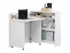 Hoekbureau Concept Lenart II (Wit + Glanzend wit)