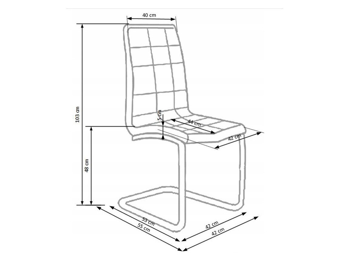 Stol Houston 142 (Hvid)