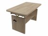 Transformeerbare salontafel Stanton 108 (Sonoma eik)