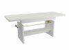 Transformeerbare salontafel Stanton 108 (Wit)