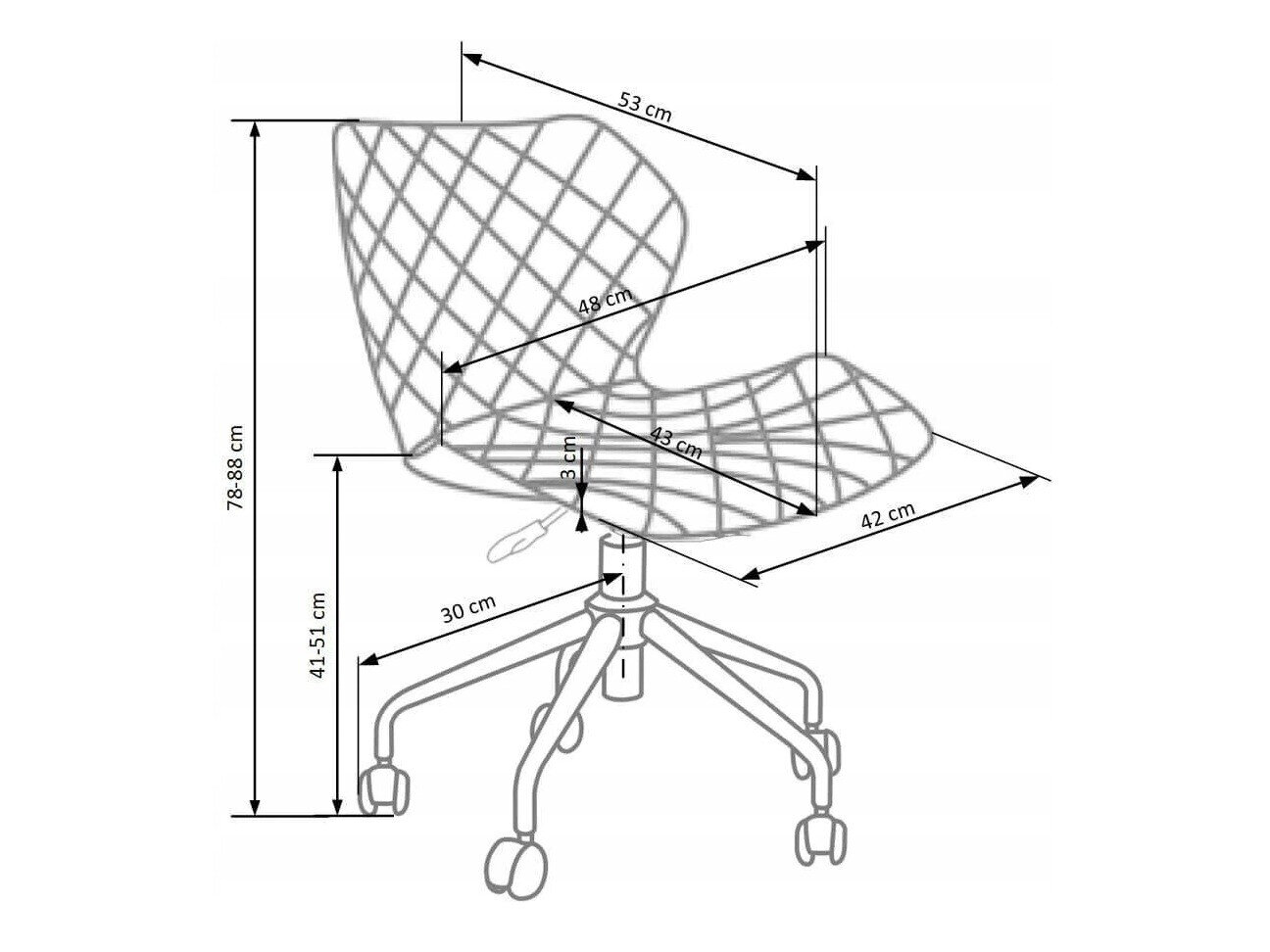Børnestol Houston 991 (Lyserød)