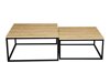 Salontafel set Oswego 101 (Craft eiken + Zwart)