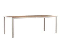 Outdoor tafel Dallas 3890 (Beige + Licht hout)