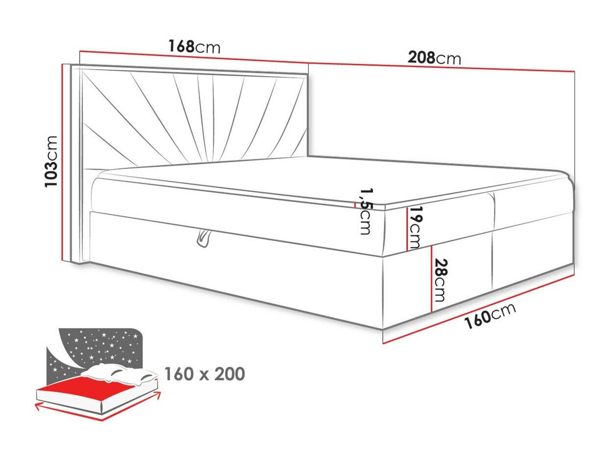 Boxspring Navis (Twist 23)