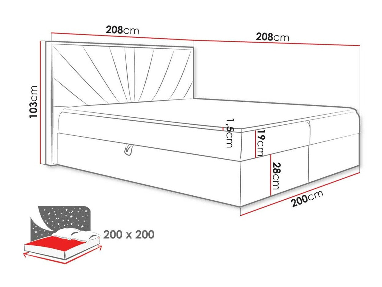 Boxspring Navis (Twist 23)