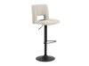 Silla de barra Norsica 678 (Beige + Negro)