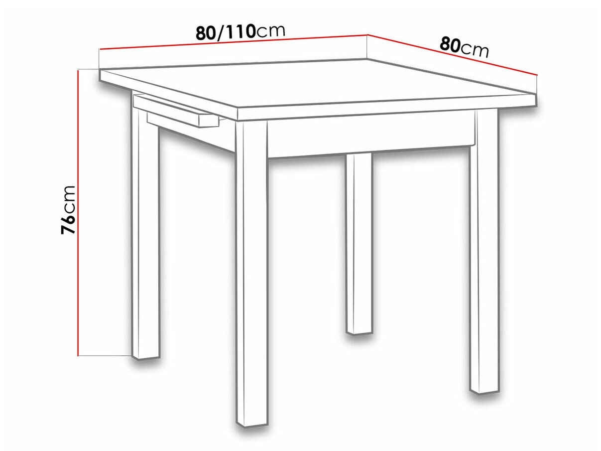 Table Victorville 109 (Noix)