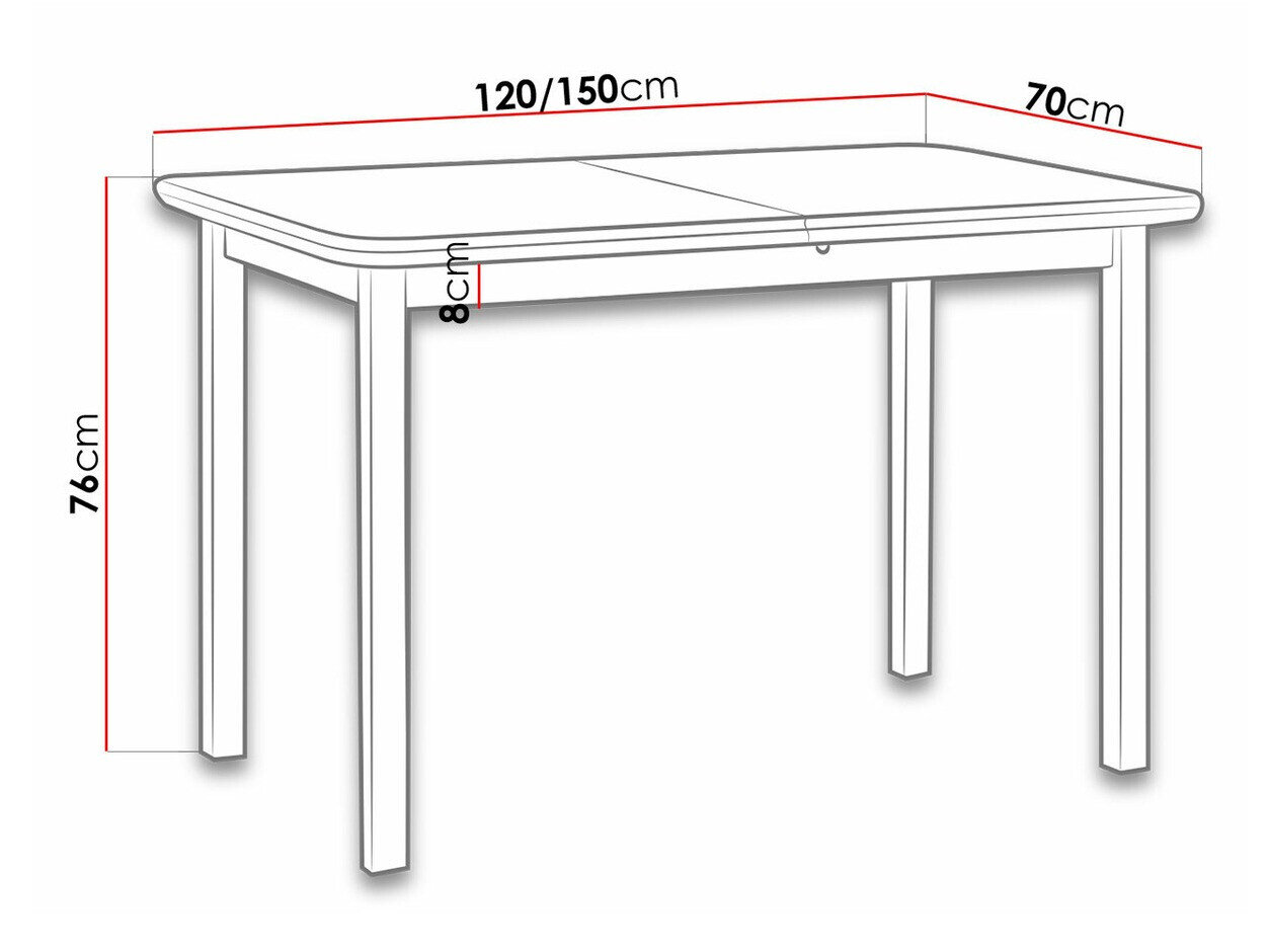 Tafel Victorville 117 (Wit)