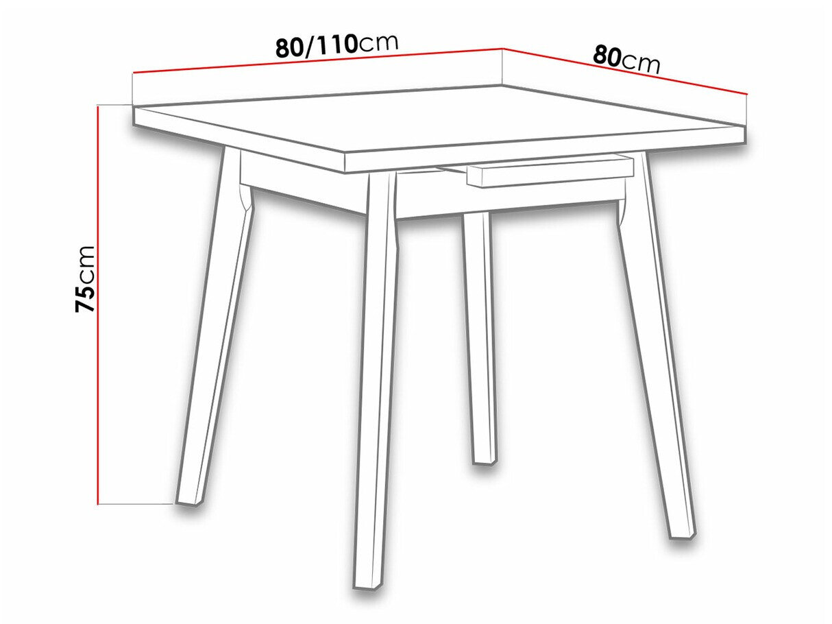 Bord Victorville 183 (Hvid)