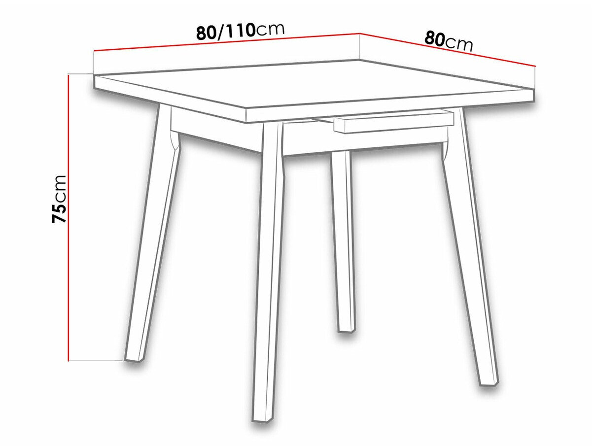 Tafel Victorville 183 (Wit)