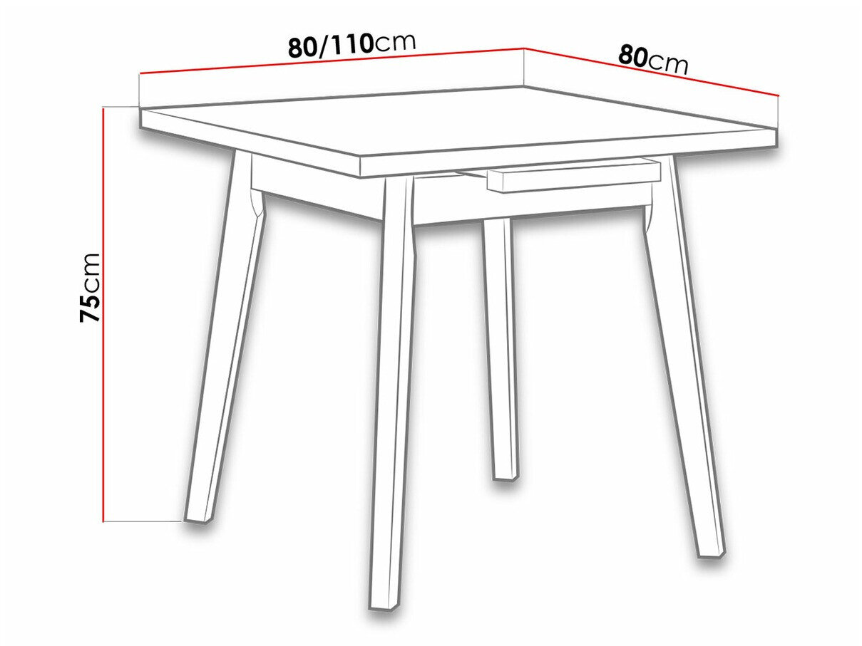 Tafel Victorville 183 (Wit)