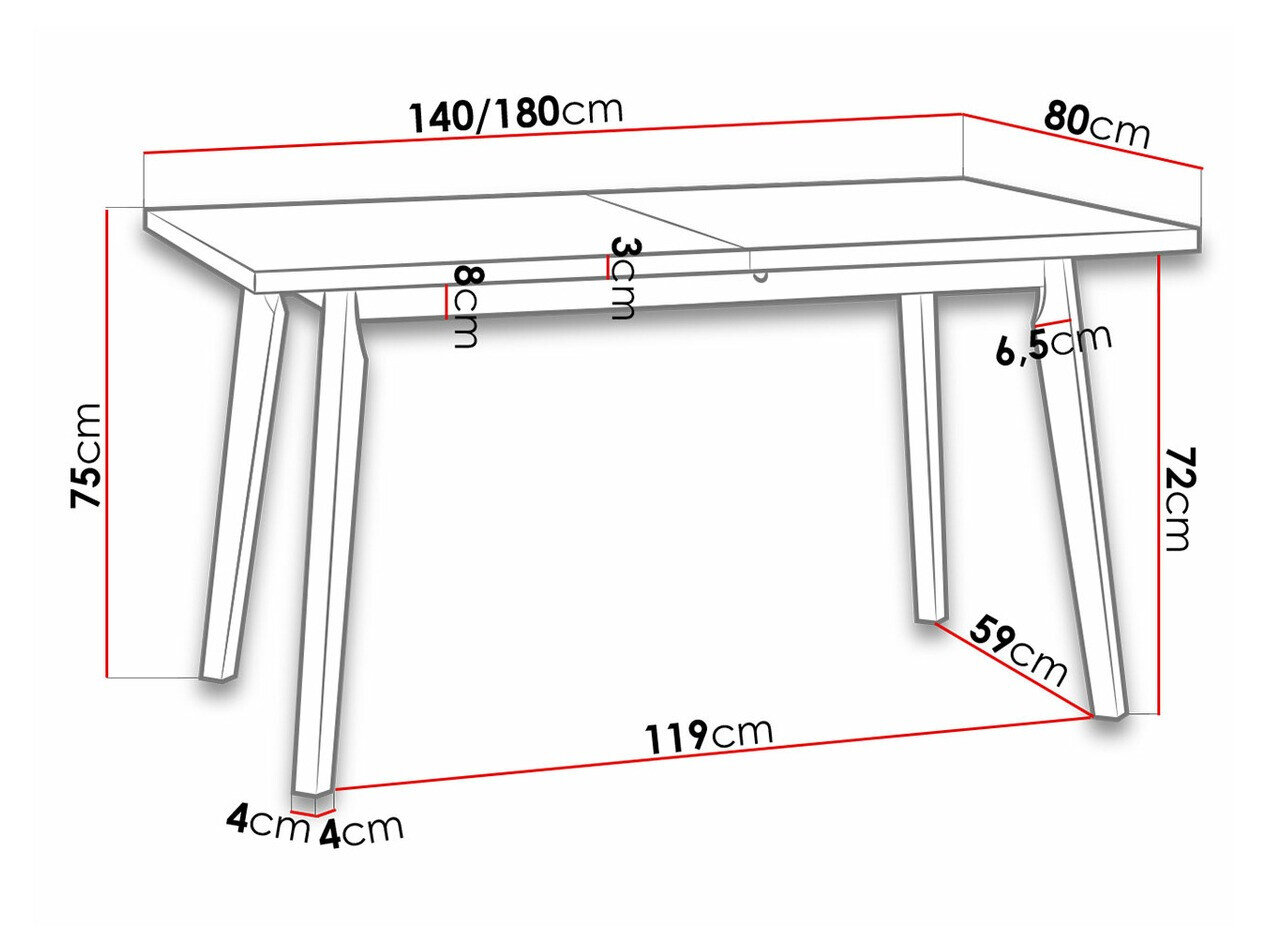Bord Victorville 129 (Artisan eg)