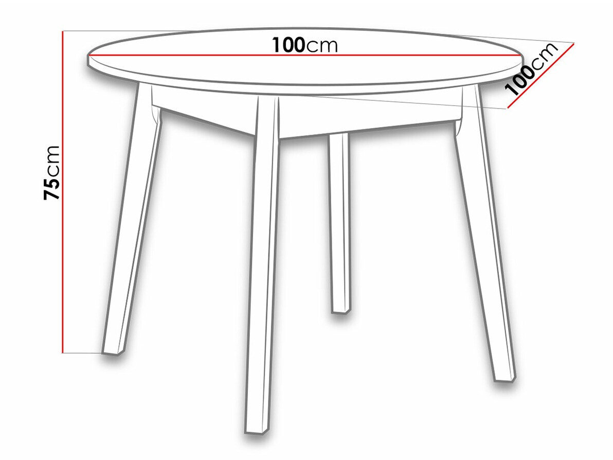 Tafel Victorville 128 (Wit)