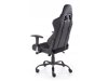 Chaise de jeu Houston 1431 (Noir + Gris)
