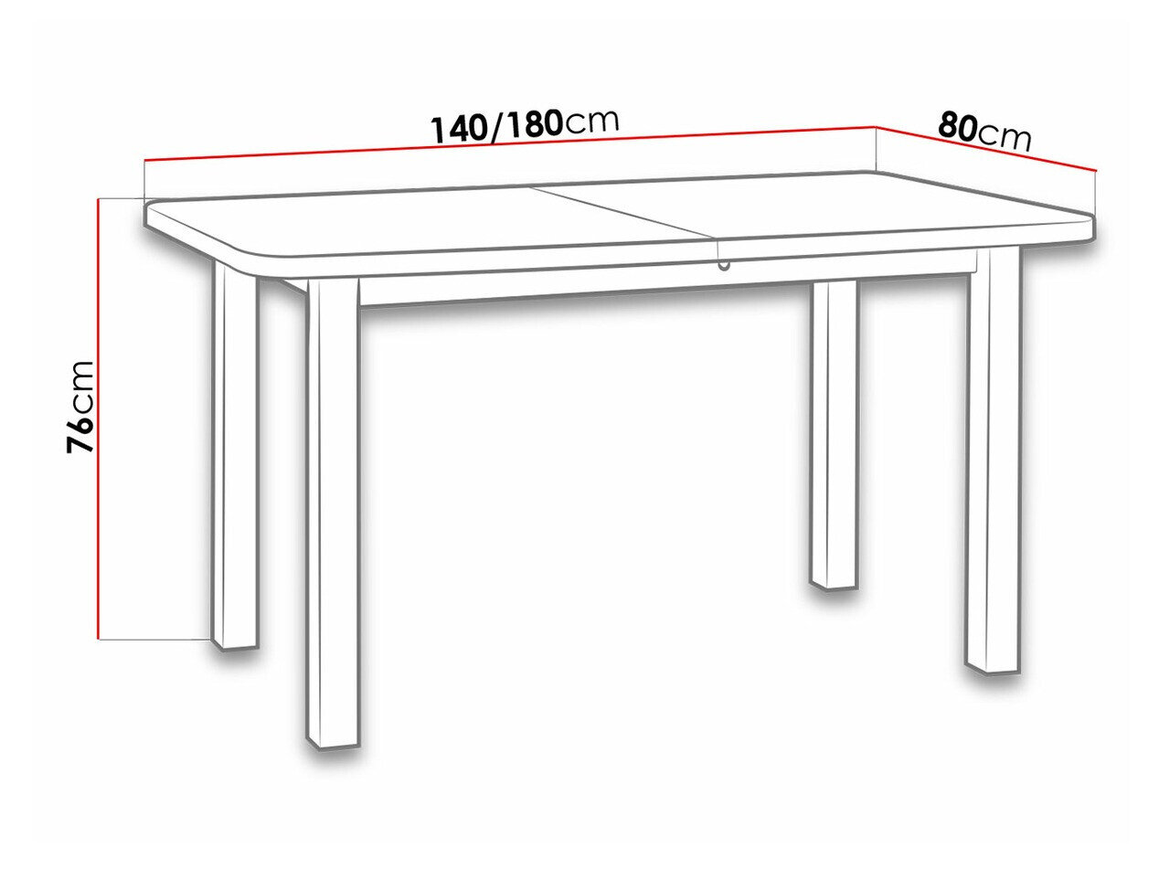 Tafel Victorville 113 (Sonoma eik)