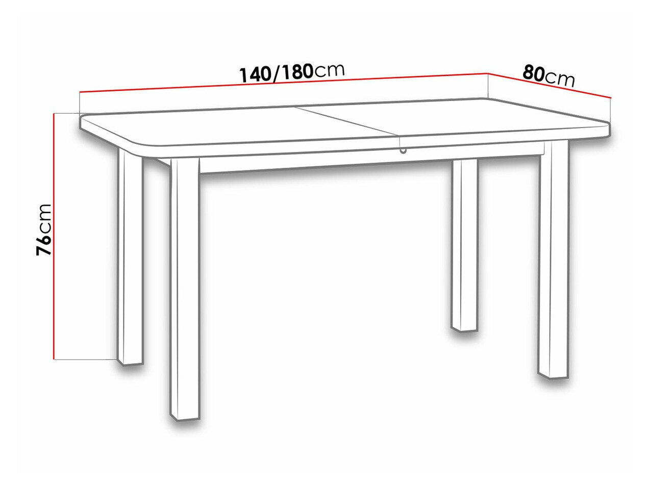 Tafel Victorville 113 (Wit)