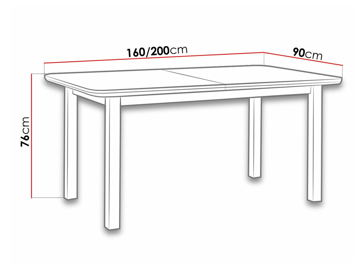 Tafel Victorville 118 (Wit)