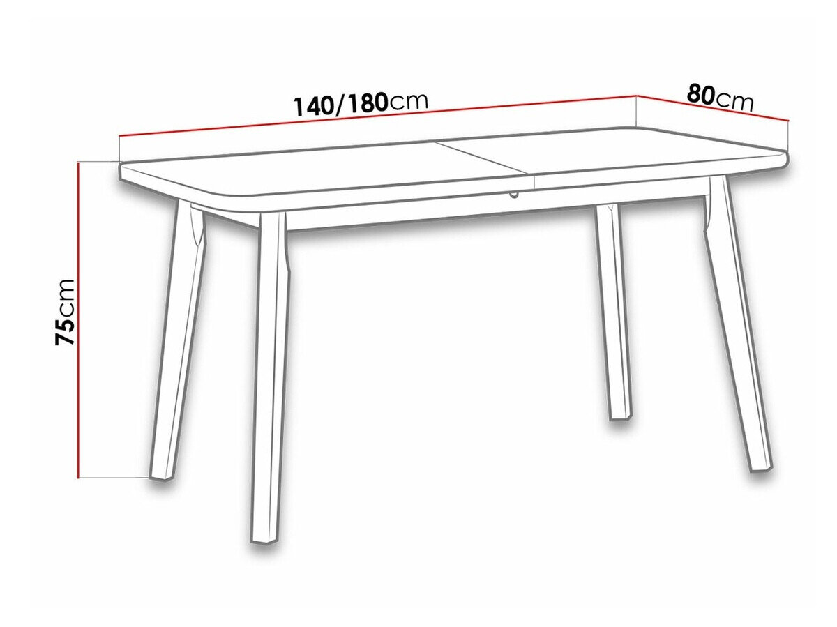 Tafel Victorville 130 (Kleinzoon eik)