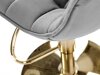 Barstol Houston 1441 (Grå + Gylden)