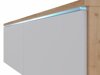 TV-meubel Scientia I (Wit + Glanzend wit)