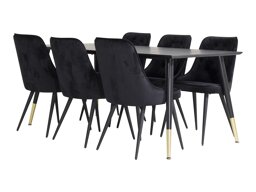 Set de mese Dallas 1256 (Negru)