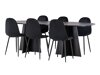 Essgruppe Dallas 4032 (Schwarz)