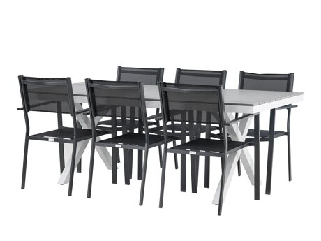 Tafel en stoelen set Dallas 4037