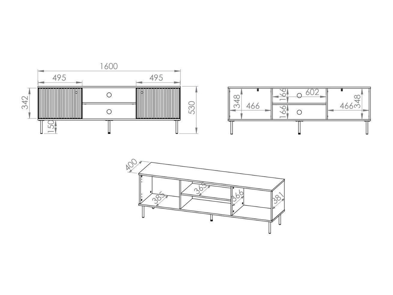 Mueble TV Marmeli 105