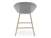 Chaise de bar Houston 1461 (Gris + Doré)