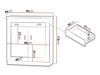 Commode Lircava 101 (Chêne vieilli)