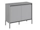 Dressoir Fernolu 101 (Grijs + Zwart)
